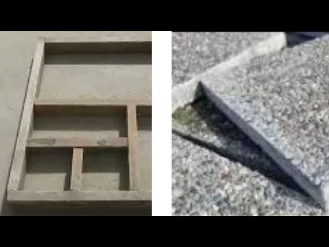 STAMPI PER PAVIMENTI Crea il tuo stampo di pavimenti giardino Stampo calcestruzzo Stampi fai da te I