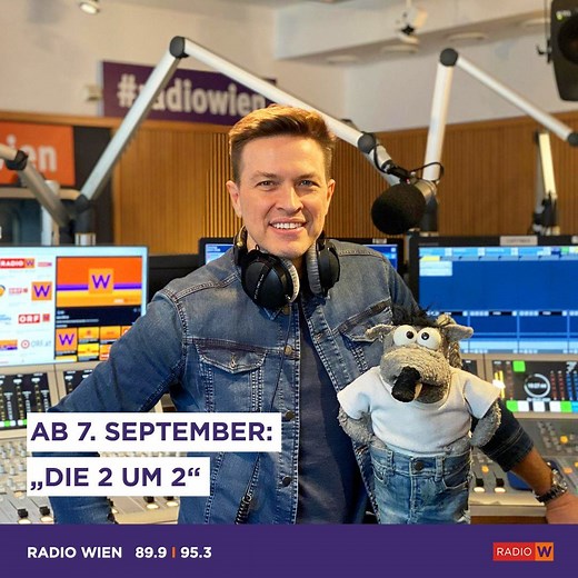 Nicht vergessen! Robert Steiner und Rolf Rüdiger sind ab 7. September wieder täglich von Montag bis Freitag zwischen 14.00 und 15.00 Uhr auf Radio Wien zu hören. | Radio Wien / Wien heute