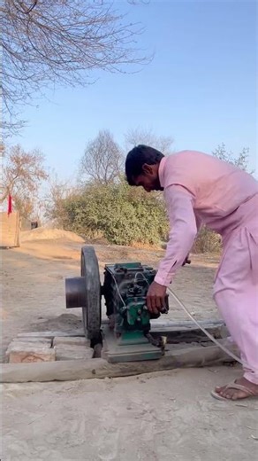 We Tried 4 Times! Diesel Engine Finally Blew the Bike Tire Away 😱🔥#yt #villagelife #biketyre