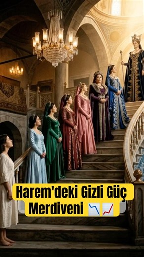 Osmanlı Hareminde Bilinmeyen Güç Basamakları! 🏛️ #tarih #osmanlı