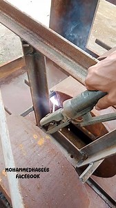 Welding fabrication work seeds machine. | Mohammed Habeeb