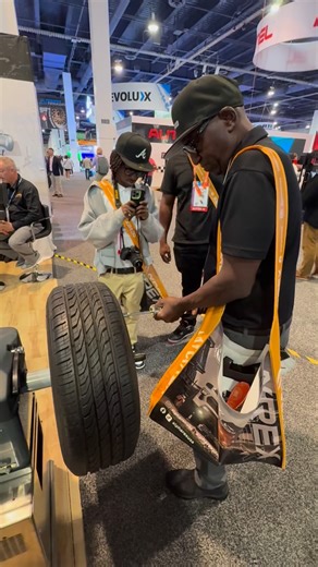🤯 Once you get the hang of our wheel weight tool! #wheel #tire #sema2025 #gaithertoolco | Gaither Tool Co.