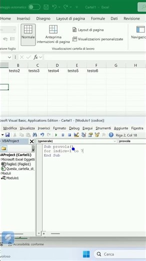 Trasposizione celle con #excel e #vba #niktorthenat