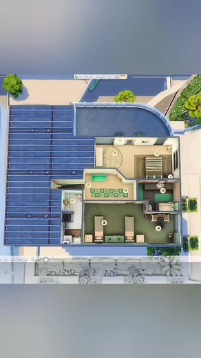 Zenview Reno in Sims 4 - Custom Content Showcase