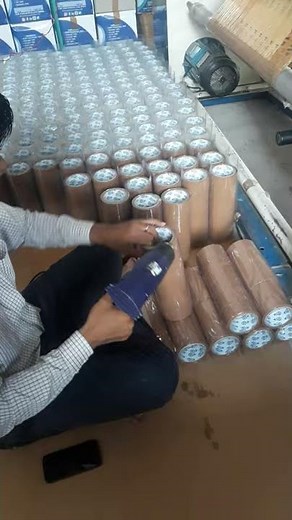 | Bopp Tape Packing machine | Cello Tape Packing process | Bopp Tape packing | Manual Packing M/C |