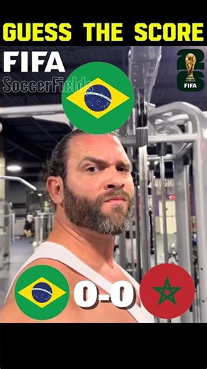 Brazil VS Morocco FIFA world cup, round 1 guess the score 🔥⚽ #fifa #football#brazil #morocco #reels