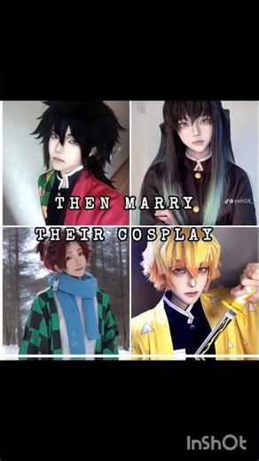 marry their cosplay 🌚🌚🫣 # demon slayer