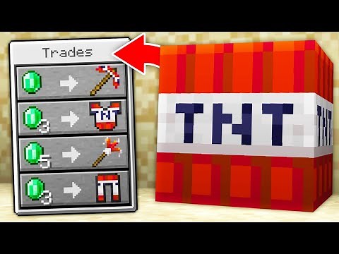 Minecraft, But Blocks Trade OP Items...