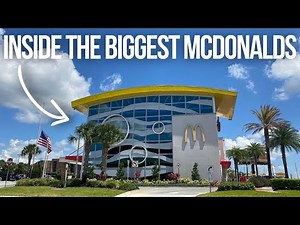 Exploring the World's Largest McDonald's in Orlando, Florida | Ultimate Tour & Food Adventure!