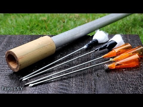 DIY Blowgun Hunting Darts - How To Make Powerful Blowgun Darts