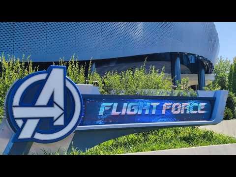 Avengers Assemble: Flight Force - Walt Disney Studios Park- Disneyland Paris On-Ride POV