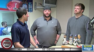 A bobblehead for Chad Brown