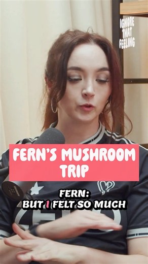Finding the perfect spirit guide 🐕⁠ #shroomtrip #mushroomtrip #fernbrady #alisonspittle