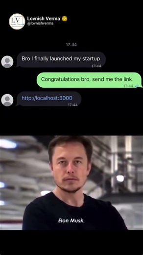 When your dev friend thinks he's the next Elon Musk 💀 #codingmemes