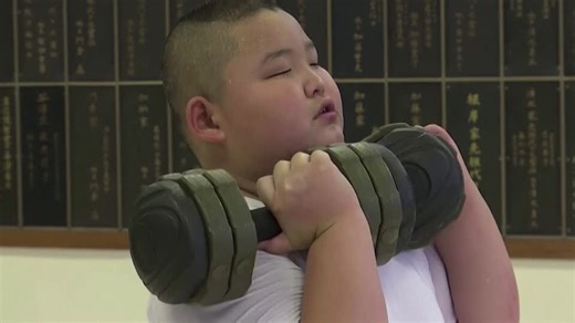 Meet Japan's 10-year-old sumo champion