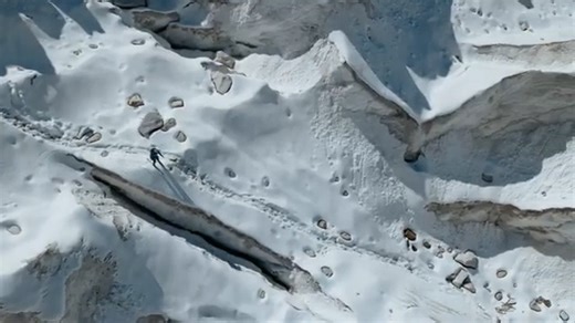 Ski mountaineer Andrzej Bargiel becomes the first person to climb Mount Everest and ski back to Everest Base Camp without supplementary oxygen. After nearly 16 hours climbing in the high altitude “death zone” (above 8,000m where oxygen levels are dangerously low), Bargiel clipped into his skis on the summit of the tallest mountain on earth and started his descent via the South Col Route. He reached Camp II that night and rested - the summit ridge and Hillary Step had taken longer than planned, m
