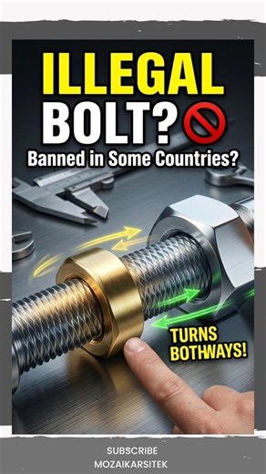 The Bolt That Defies Physics? 🔩 #Engineering #Construction #TechTrends #SmartDesign #shorts