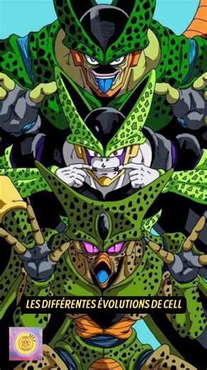 Les différentes évolutions de Cell #evolution #cell #dbz #tips #tutorial #dragonball #ball #dragon