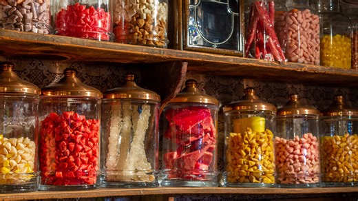 The old-school Great Depression candy you can find at Cracker Barrel