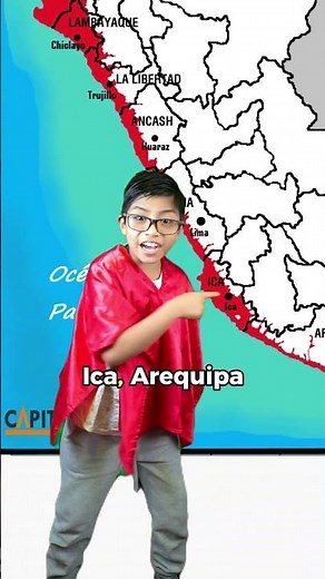 La costa del Perú y sus 11 departamentos ✅