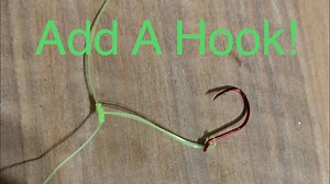 Connecting A Hook To A Dropper Loop Knot