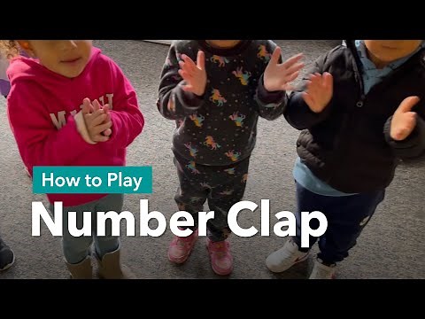 Number Clap | Kids love this game! Clap to learn counting!