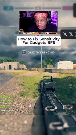 2.5K views · 48 reactions | BF6 Gadget Sensitivity Bug Fix (Post-Update) . . If your aim feels off when using gadgets after the update, this is the fix. One quick settings change to restore consistency. . Follow for more  —————————————————— #battlefield6 #bf6 #gamingreels #bf6settings | J Mystic | Facebook