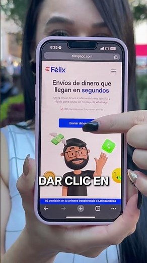 Guía paso a paso para enviar dinero por WhatsApp con Félix Pago. 👌😊 #envíaconfélixpago