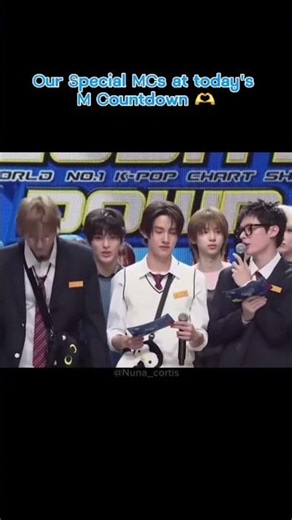 Martin x James x Seonghyeon: Special MCs for today#martin #james #seonghyeon #mcountdown #coer #fyp