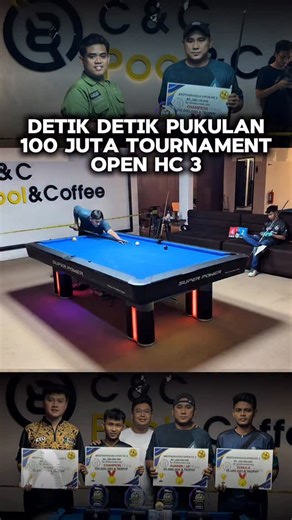 DETIK DETIK PUKULAN 100JT PEMENANG TOURNAMENT BROTHERHOOD OPEN HC 3 #beranda #foryou #billiardindonesia #cncpoolandcoffee #tournamentbilliard #billiardsurabaya #fyp #fyppppppppppppppppppppppp #fypppppppppppppppppppppppppppppppppppppppppppppppppppppppppppppppppppppp | C&C Pool & Coffee