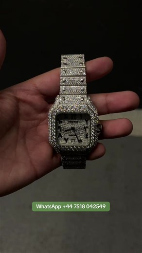 Cartier Santos: Arabic Dial Luxury Watch