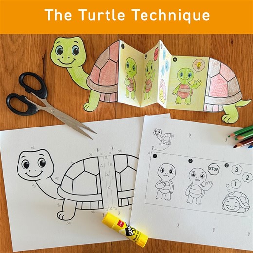 The Turtle Technique Printable | Calm Down Strategy for Kids | Emotional Regulation Activity | Emotional Intelligence - Etsy Canada