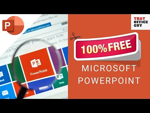 FREE PowerPoint [How to Get PowerPoint for Free 2020]