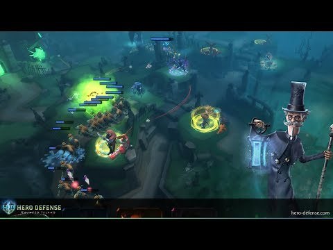 HERO DEFENSE GAMEPLAY WALKTHROUGH PART 1 - PS4