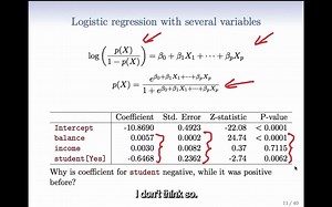 Statistical Learning - 4.3 Multivariate Logistic Regression