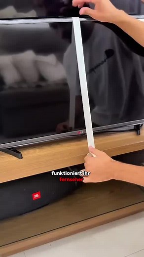 Klebeband Reparatur für Ihren Fernseher