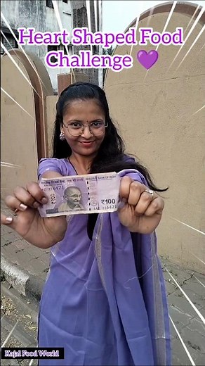 Heart Shaped Food Challenge💜😱😱