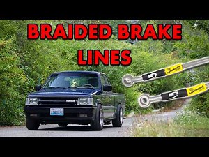Installing Braided Brake Lines On My Truck | Mazda B2200
