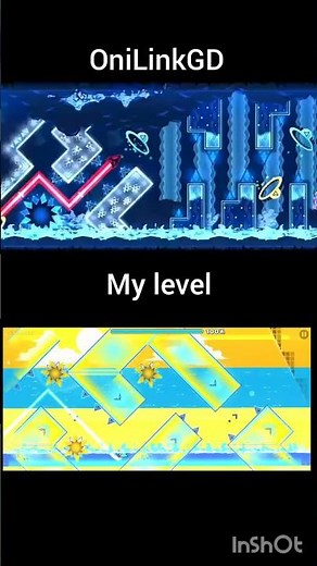my level and OniLinkGD level. song shiawase (VIP) by Dion Timmer