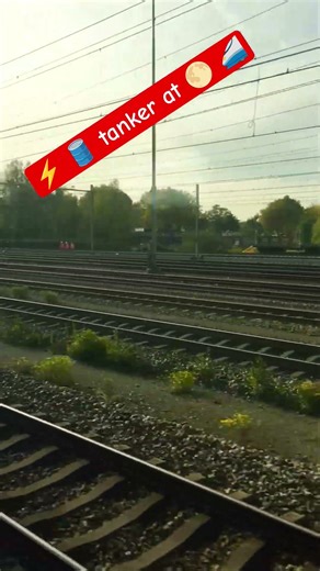 Oil tanker thundering through the station. Real speed + raw sound! #IndianRailways #Freight