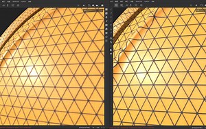如何快速抢救贴图细节不够的问题：保持贴图和效果不变的情况下更改UV和增加细节