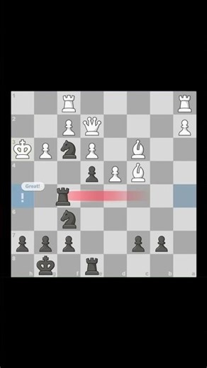 The aesthetic power of piece coordination. ♟️📐 #chess