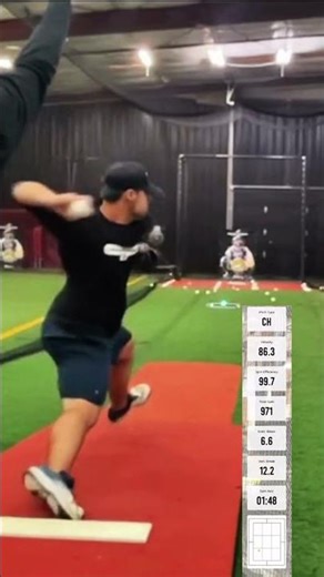 This Pitcher Just Touched 86.3 MPH! 💨