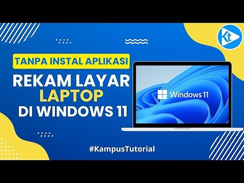 🔴Cara Rekam Layar Laptop Di Windows 11 Tanpa Instal Aplikasi