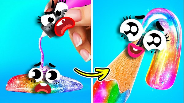 🎨 Doodles Mix All the Paints 🧽 and Make a BIG Color Explosion! 😂