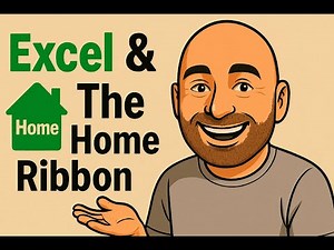 Excel Basics The Home Ribbon (updated)