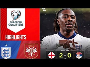 England vs Serbia (2-0) Highlights | FIFA World Cup European Qualifiers | england vs serbia