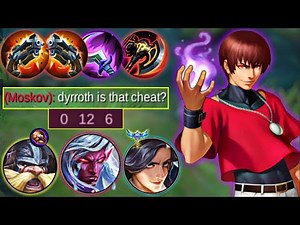 REASON WHY FLYING DYRROTH IS THE BEST COUNTER FOR MARKSMAN! |MYTHICAL GLORY ONE HIT BUILD - MLBB