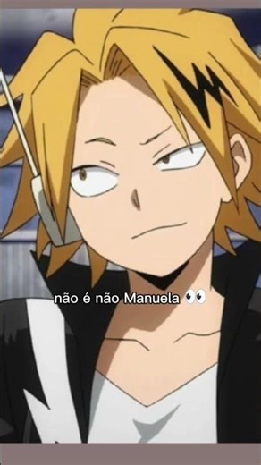 TÁ ME TIRANDO?!? KKKKKK #anime #naofloppa sim, meu nome é Manuela kk