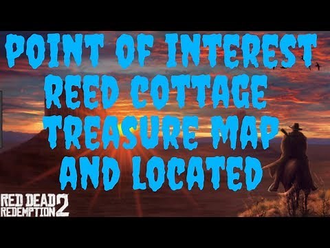 Red Dead Redemption 2 Reed Cottage treasure map and treasure located